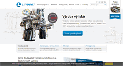 Desktop Screenshot of linaset.cz